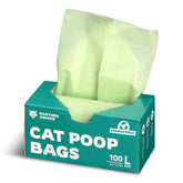 Panther Armor cat litter bags in pack-front view highlighting mess-free disposal.