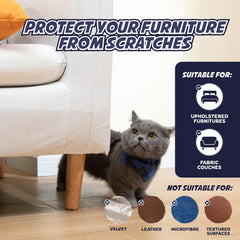 Panther Armor cat scratch deterrent for furniture in everyday living spaces.