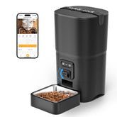 PAPIFEED automatic cat feeder front view for reliable daily meals.