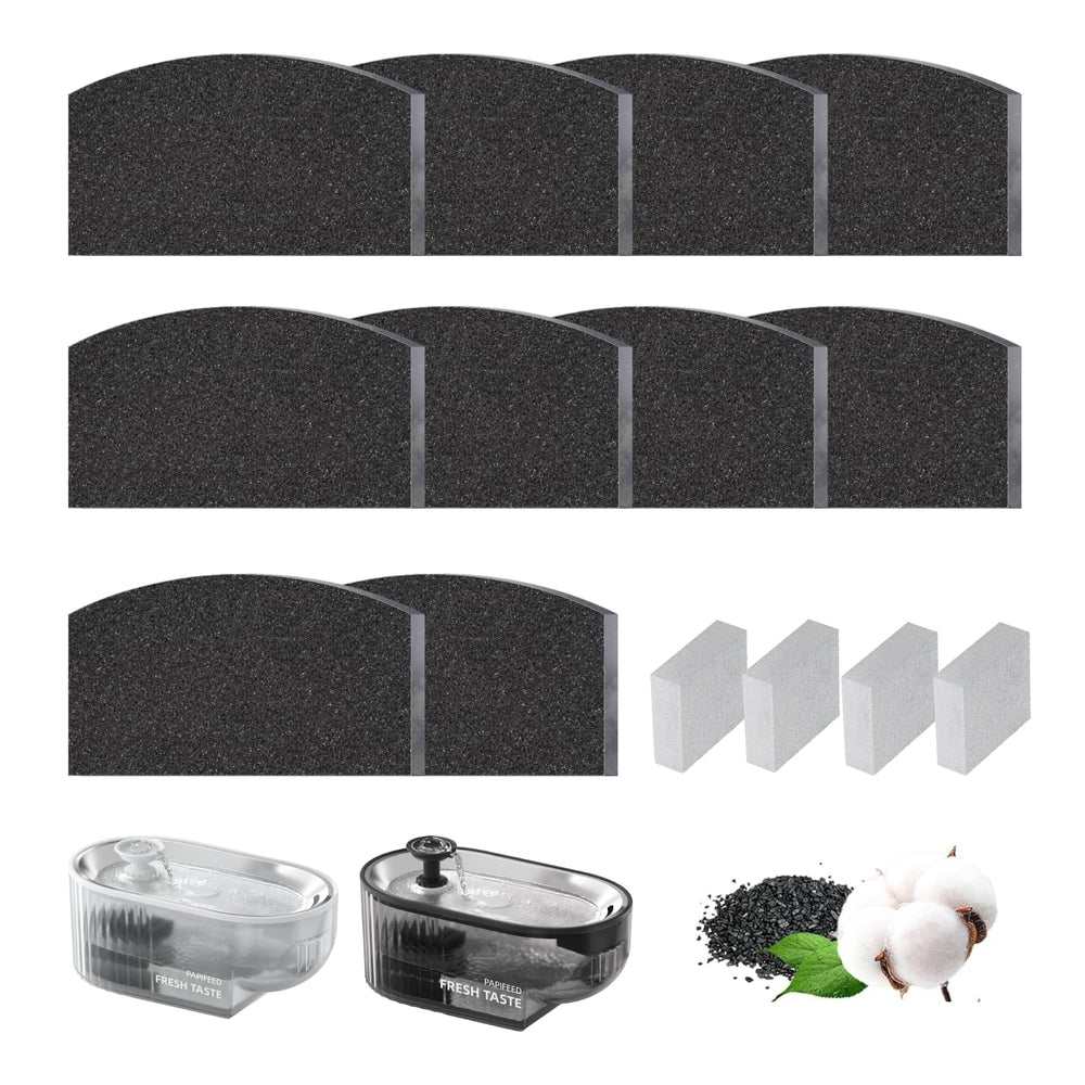 PAPIFEED cat fountain filter replacement pack β clean hydration kit for easy upkeep