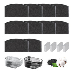 PAPIFEED cat fountain filter replacement pack β clean hydration kit for easy upkeep