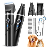 PAPMINI 4-in-1 grooming kit with interchangeable heads for full-body grooming.
