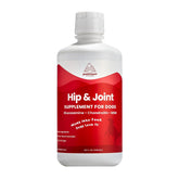 Paramount Pet Health liquid glucosamine bottle with dropper supports daily mobility.