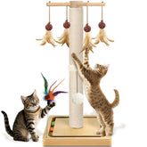 PAROTO cat scratching post base with sisal fibers for durable scratching and play.