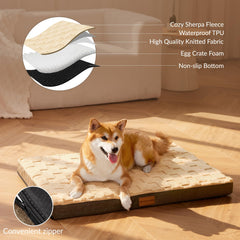 Patas Lague removable cover image shows easy washing and maintenance.