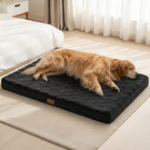 Patas Lague orthopedic XL dog bed with 48x30 inches of supportive egg crate foam