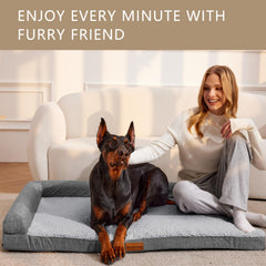 Patas Lague waterproof cover for dog bed protects against spills and accidents.