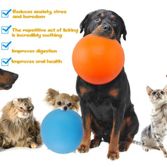 Patelai lick bowls demonstrate wobble mode to attract pet attention and enrich routine