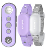 PATPET 2 Training Collar remote control for two dogs, precise training from a distance.