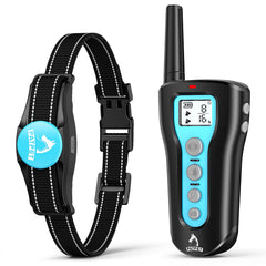 PATPET large dog training collar with remote, ideal for outdoor range up to 1000 feet.