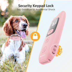 Security keypad lock on PATPET prevents accidental shocks during handling.