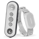 PATPET shock collar with remote demonstrates long-range training in outdoor spaces