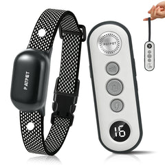 PATPET shock collar remote for dogs enabling long-range training sessions