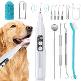 PATWING dog plaque remover ultrasonic cleaner with LED aids at-home dental cleaning
