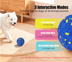 Patzoober ball showing three modes Crazy Gentle Normal for energy levels