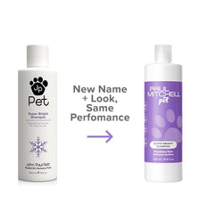 Paul Mitchell Pet Super Bright Shampoo lather provides gentle cleansing with aloe vera conditioning.