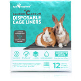 Paw Inspired bamboo charcoal odor-control cage liner 34x24 fits Ferret Nation for odor reduction