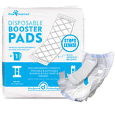 Paw Inspired booster pad inside diaper improves absorbency for longer wear.