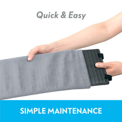 Absorbent waterproof backing helps lock moisture and reduce odors in cages.