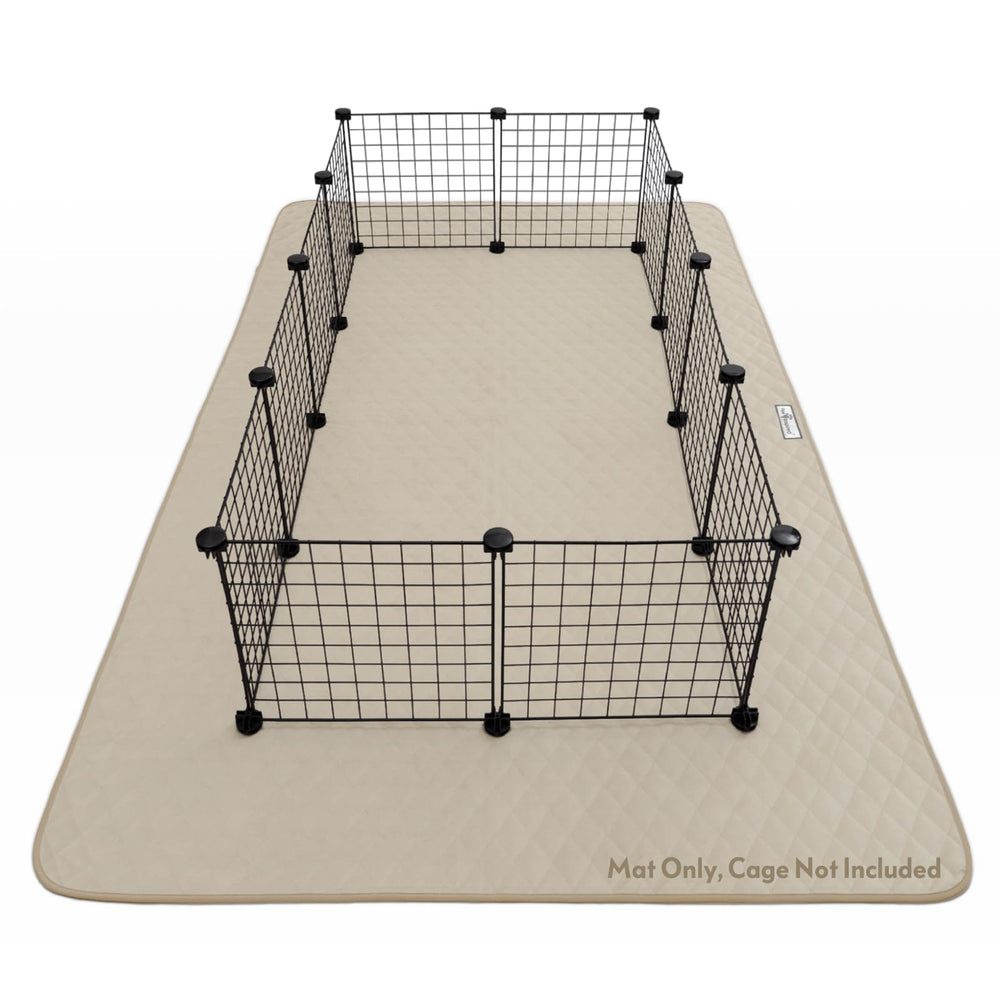 Paw Inspired Playpen Mat top view showing wide coverage for versatile play areas