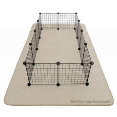 Paw Inspired Playpen Mat top view showing wide coverage for versatile play areas