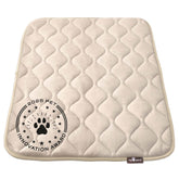 Paw Inspired crate mat with velvet top for cozy dog comfort