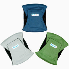 Paw Legend belly band interior pad provides leak protection for accidents