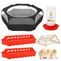 Pawaboo Chick Brooder Box provides a secure, clean habitat for young chicks.