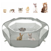 Pawaboo playpen with waterproof cover for outdoor containment
