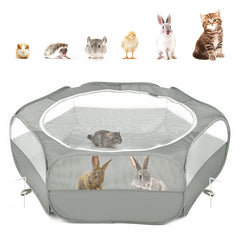 Pawaboo playpen with waterproof cover for outdoor containment