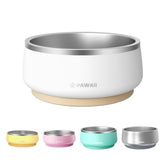 Pawaii double-wall stainless steel dog bowl for durable daily use.