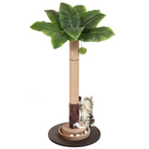 Pawalaya 35-inch cat scratching post with durable sisal rope for claw care.