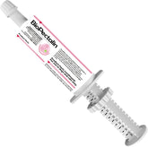 PawBliss anti-diarrheal paste tube closeup for quick tummy relief