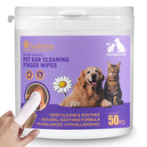 PawBubble Ear Wipes packaging shown for easy at-home ear care.