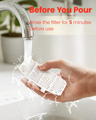 Pawccoli coconut shell activated carbon removes impurities and odors from water.
