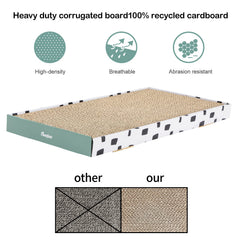PAWSFANS catnip included enhances attraction and play sessions for felines.