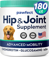PAWFECTCHEW glucosamine dog treats pack for joint support