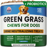 PAWFECTCHEW green grass chews tub: soft bites for lawn protection and convenience.