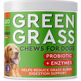 PAWFECTCHEW Green Lawn Chews packaging promotes lawn health potential.