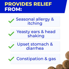 PAWFECTCHEW pumpkin fiber benefits icon highlighting gentle digestion support