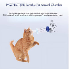 PAWFECTJEE blue masks provide a comfortable fit for cats.