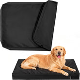 PAWFINITY waterproof dog bed cover full-coverage protects the bed from accidents.