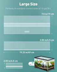 Pawfly 10Gallon Lid fits standard tanks for a snug, secure enclosure