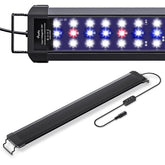 Pawfly 18W aquarium LED light full spectrum highlights fish colors clearly
