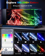 Pawfly aquarium light includes three day-night timers for natural cycles.