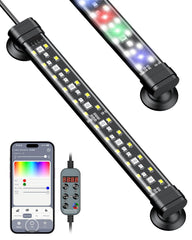 Pawfly aquarium light full-spectrum glow highlights true colors in your tank.