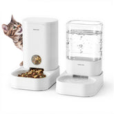 PAWGETHER gravity cat feeder keeps meals accessible for indoor cats.