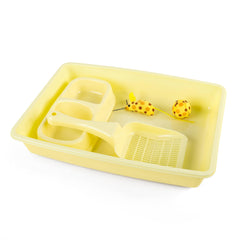 PAWISE litter scoop helps remove clumps quickly for faster cleaning