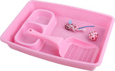 PAWISE newborn kitten litter box with low-entry pan for easy access