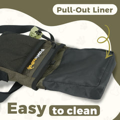 PawistaPal waist-wear setup keeps treats close without bouncing during training